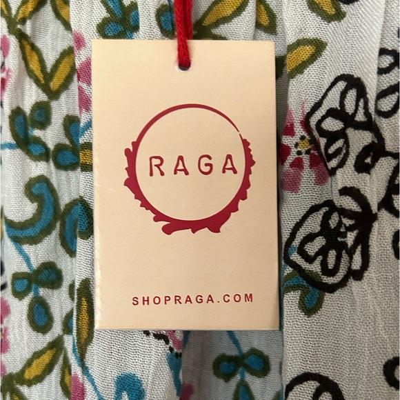 NWT MSRP $84 RAGA Sydney Pom-pom Romper In Floral Print - Size Large - Picture 6 of 8